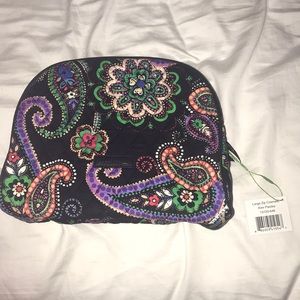 NWT Vera Bradley Large Zip Cosmetic Bag